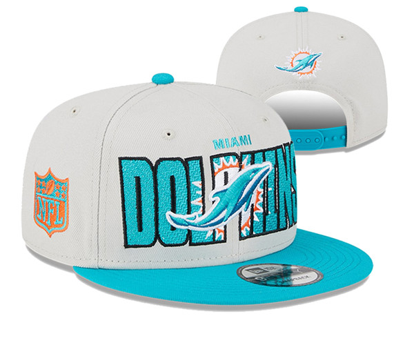 Miami Dolphins Stitched Snapback Hats 0108